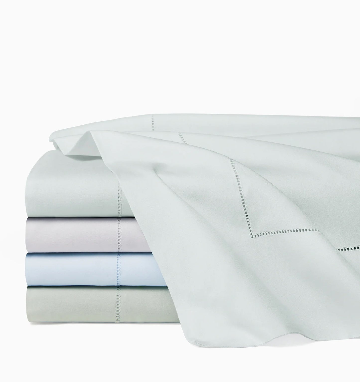 Celeste - Full/Queen Flat Sheet 96x114 - White