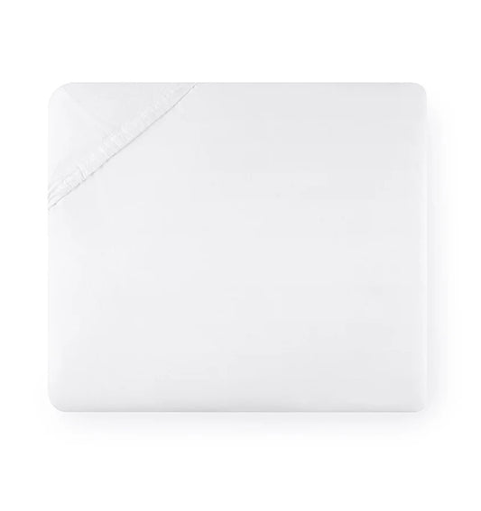Celeste - Queen Bottom Fitted Sheet 60x80x17 - White