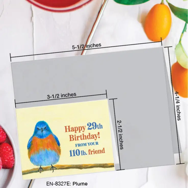 Plume Greeting Card