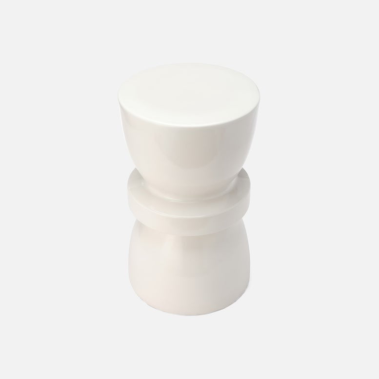 Binx Outdoor Stool - White