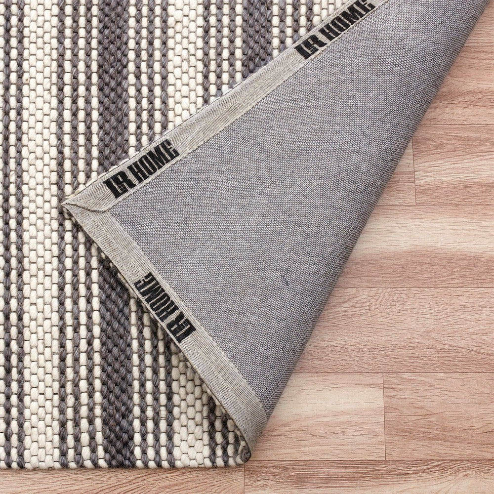 Dark Gray/Ivory Indoor Rug 2' x 3'