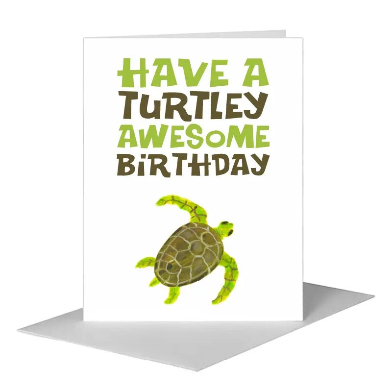 Turtle Greeting Card