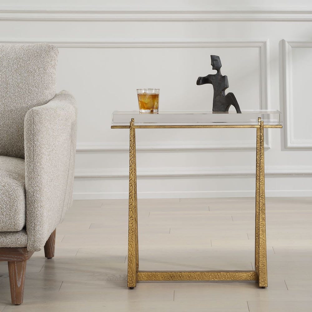 Midas Accent Table / Gold Accent