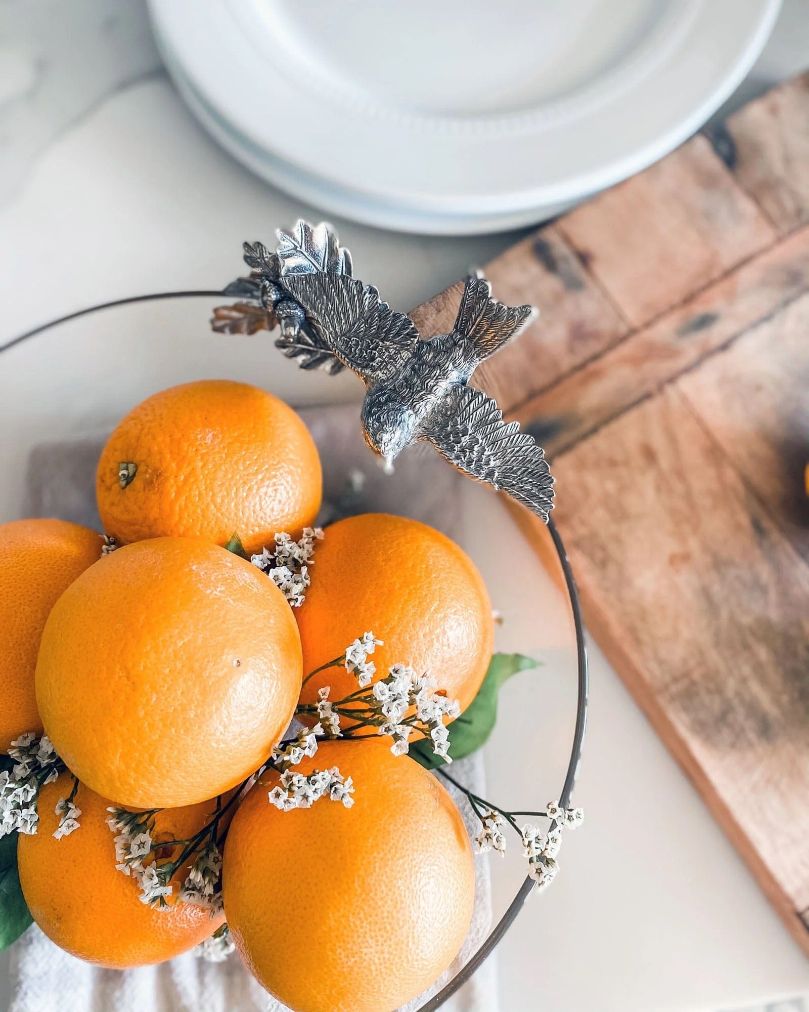 Song Bird Glass Bowl - Thumbnail 3