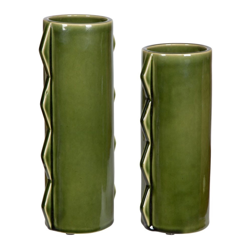 Meander Outdoor Vases, S/2