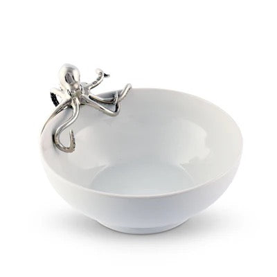 Octopus Stoneware Bowl Large - Thumbnail 2