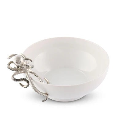 Octopus Stoneware Bowl Large - Thumbnail 5