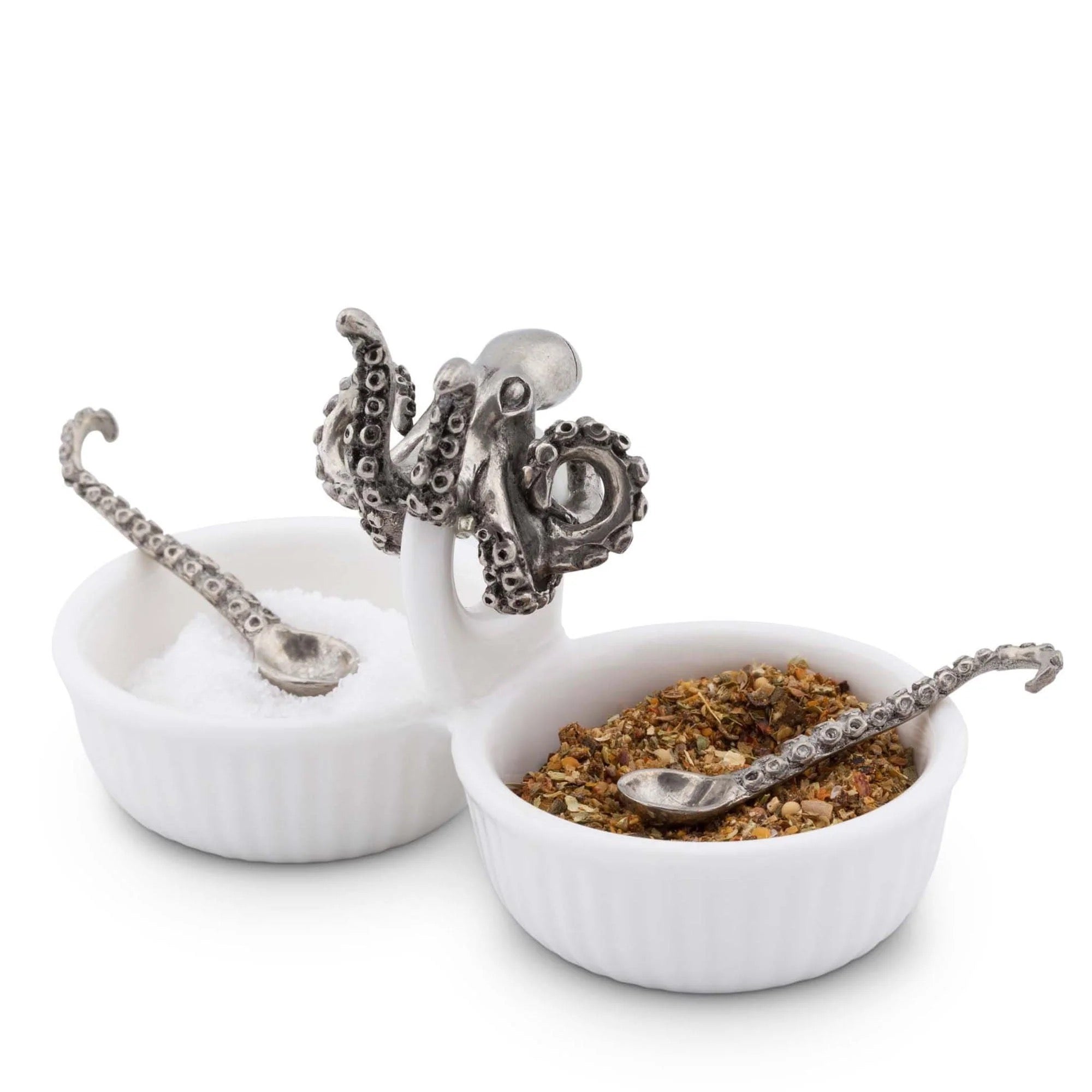 Octopus Double Salt Cellar
