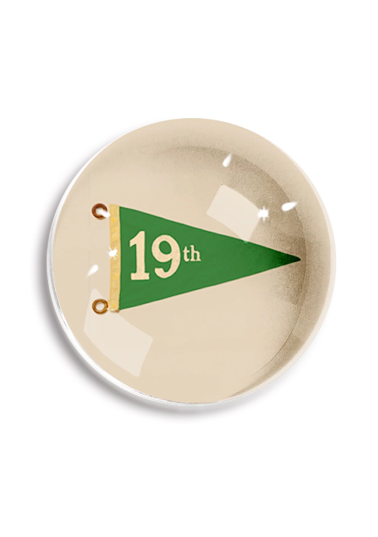 Hole 19 Dome Paperweight