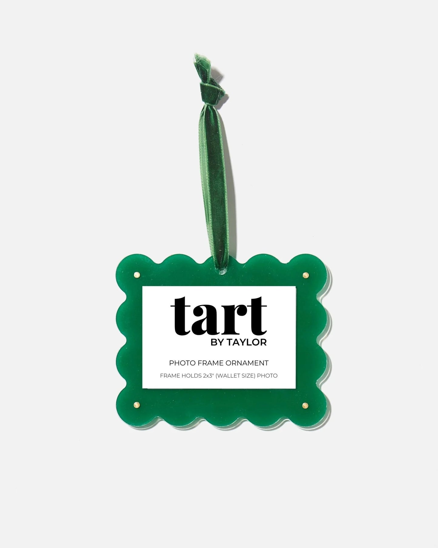 Green Frame Ornament
