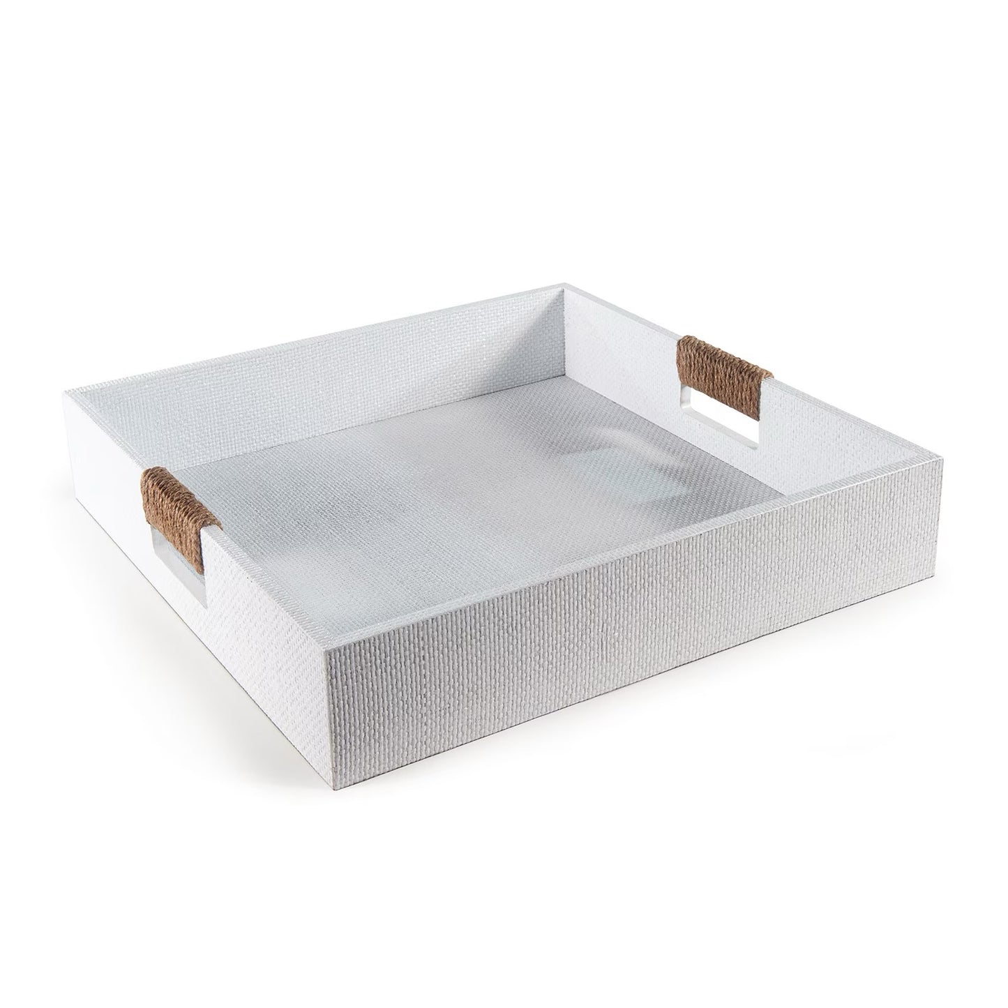 Logia Square Tray - Large White
