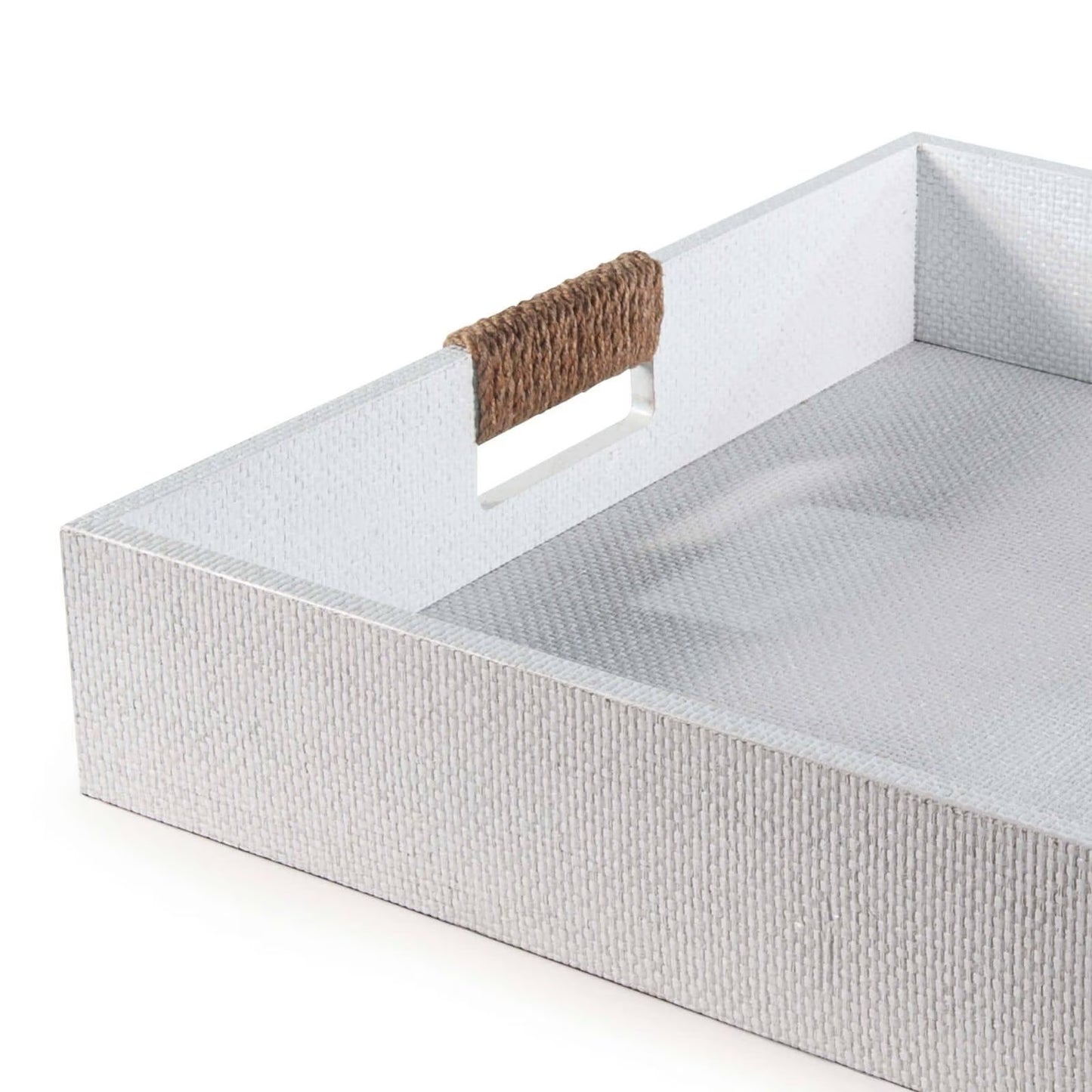 Logia Square Tray - Large White