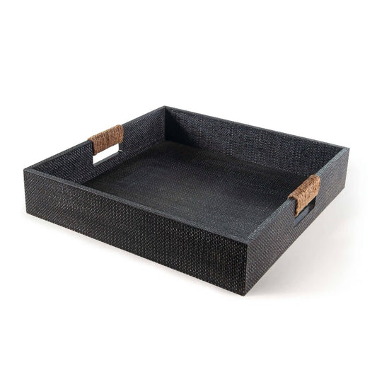 Logia Square Tray - Large Grey