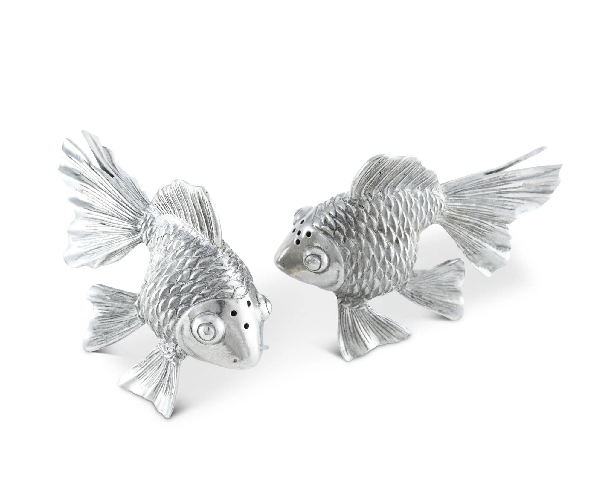 Pewter Goldfish Salt & Pepper - Thumbnail 4