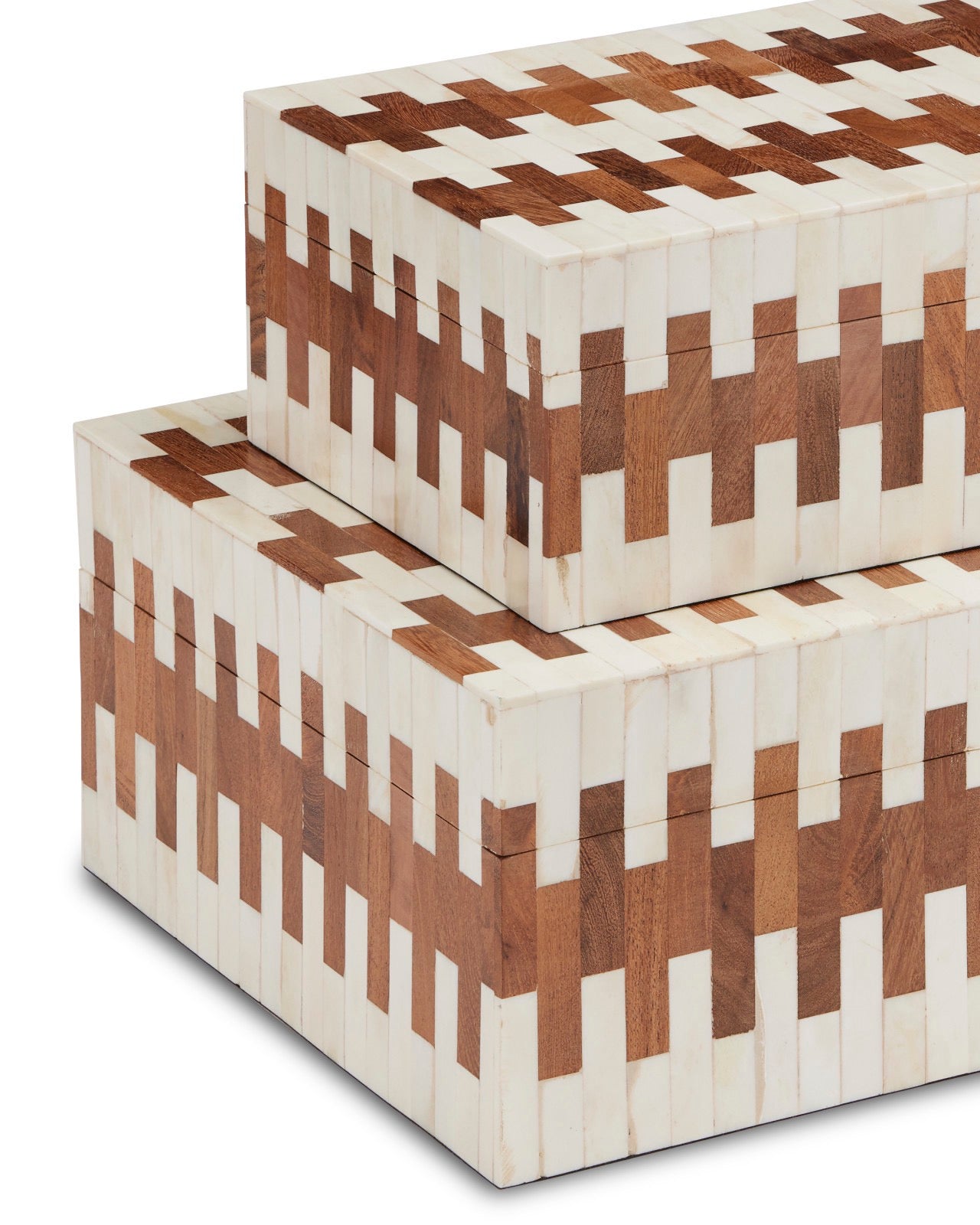Track Tie Boxes, Set of 2