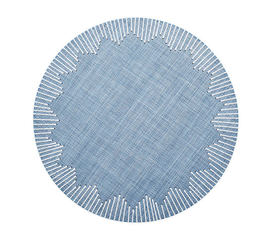 Dream Weaver Placemat / Blue & White