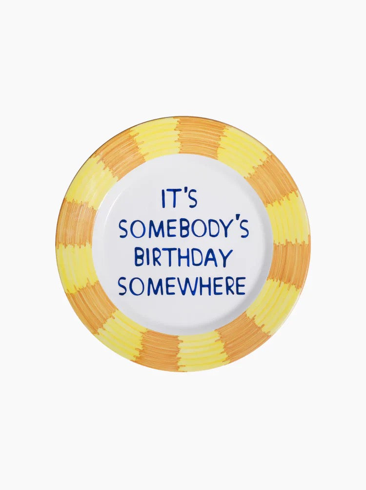 It's Somebody's Birthday Cake Stand