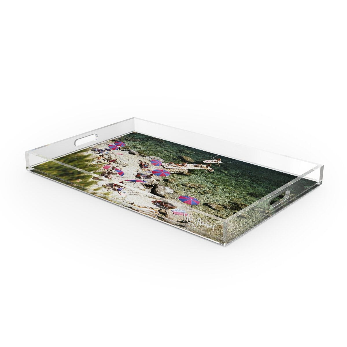 Il Pelicano Beach Tray by Slim Aarons