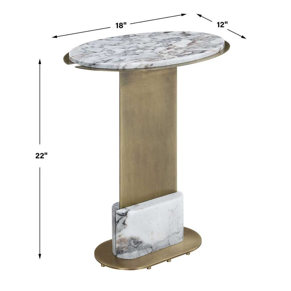 Split the Difference Accent Table-Bluffton