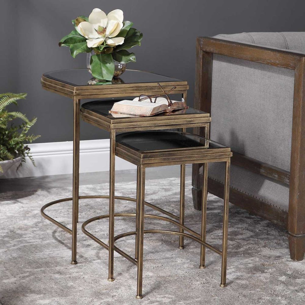 India Nesting Tables S/3
