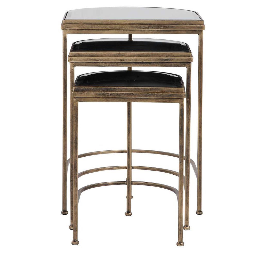 India Nesting Tables S/3