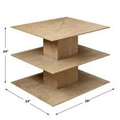 Stash It Side Table - Blonde