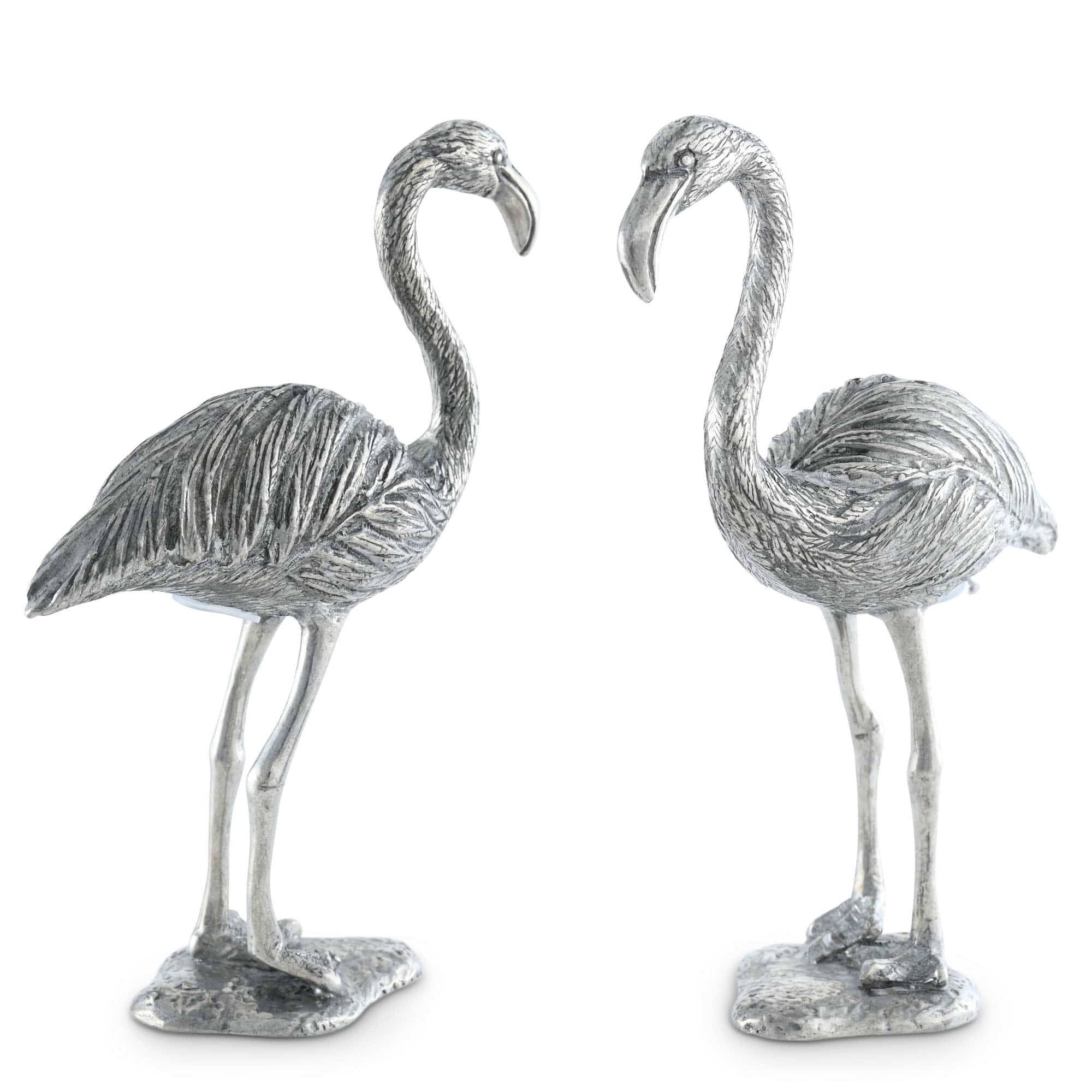Pewter Flamingo Salt & Pepper Set