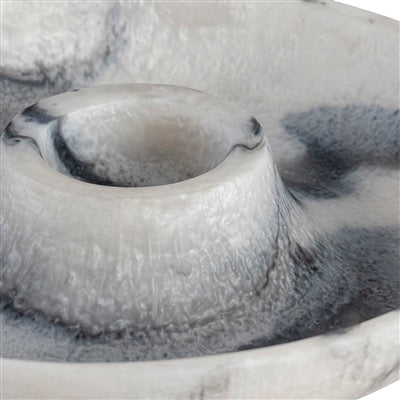 GREY RESIN CHIP AND DIP - GREY