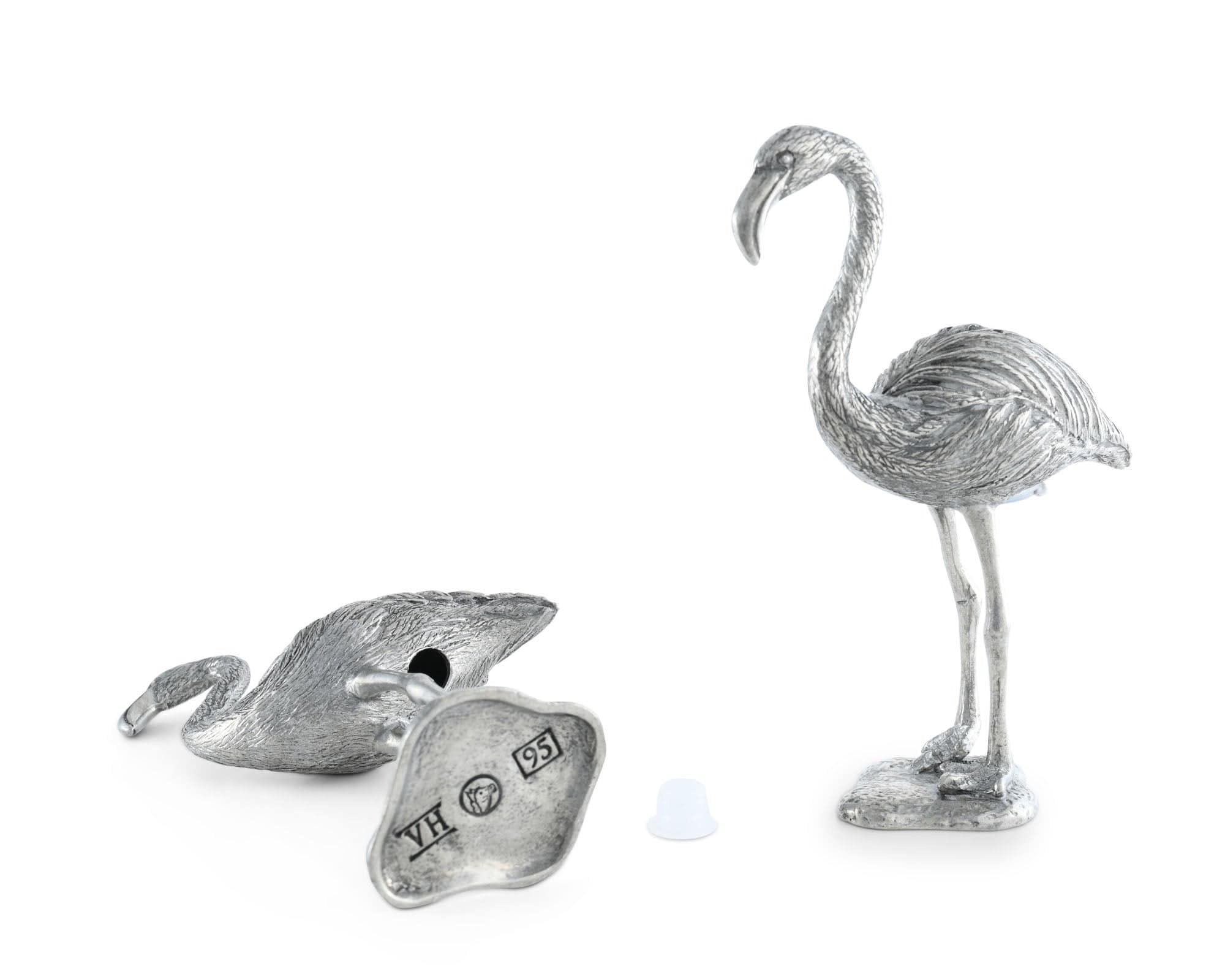 Pewter Flamingo Salt & Pepper Set - Thumbnail 4