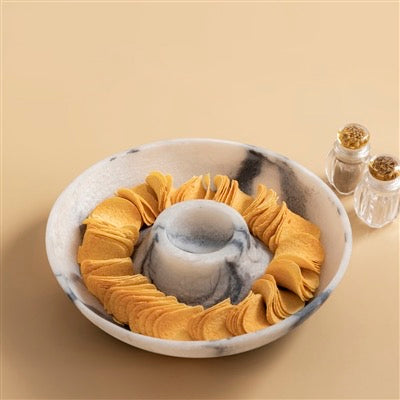 GREY RESIN CHIP AND DIP - GREY