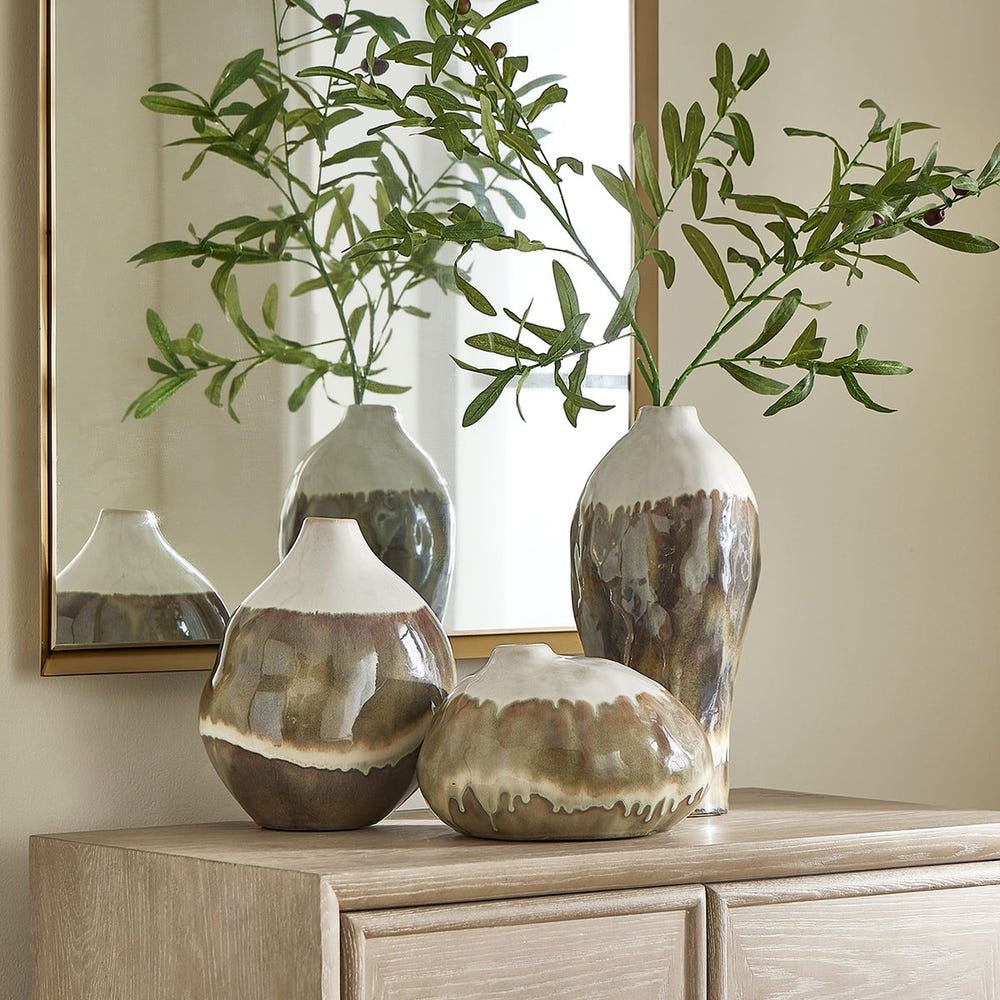 Earthenflow Vases, Set of 3