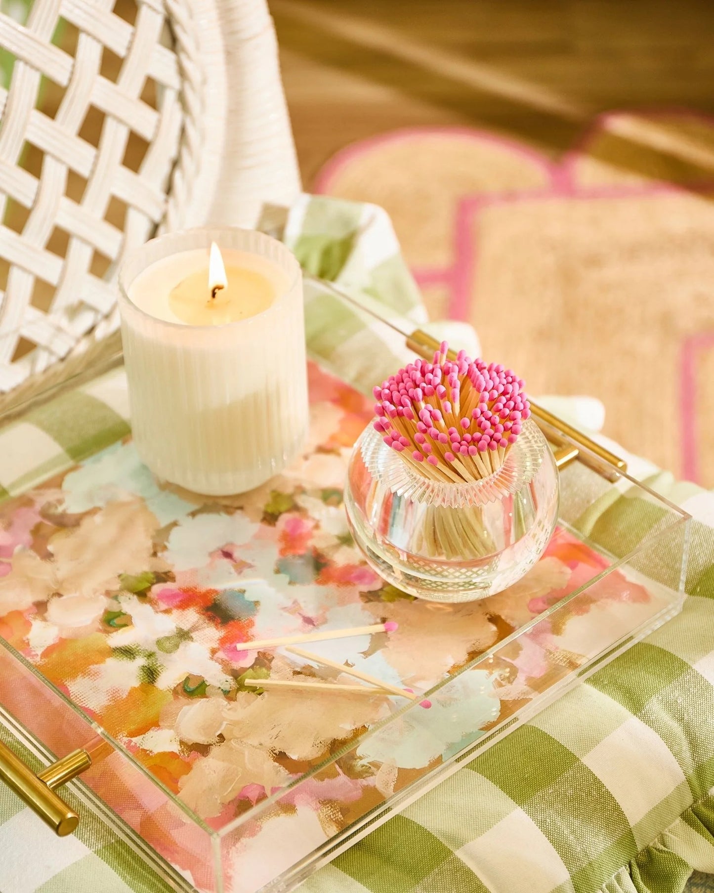 Round Match Striker - Hot Pink