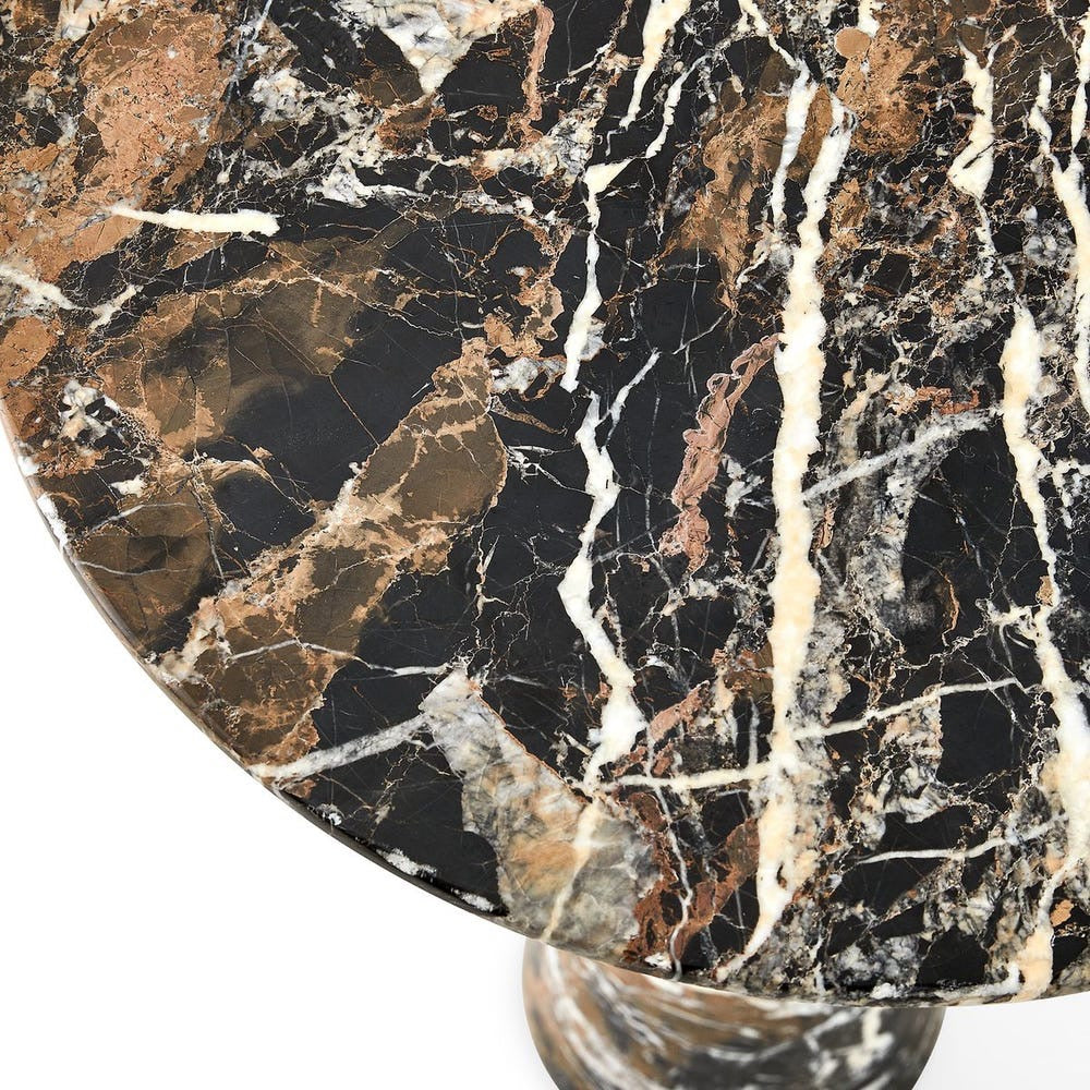 Pier Accent Table - Michelangelo Marble