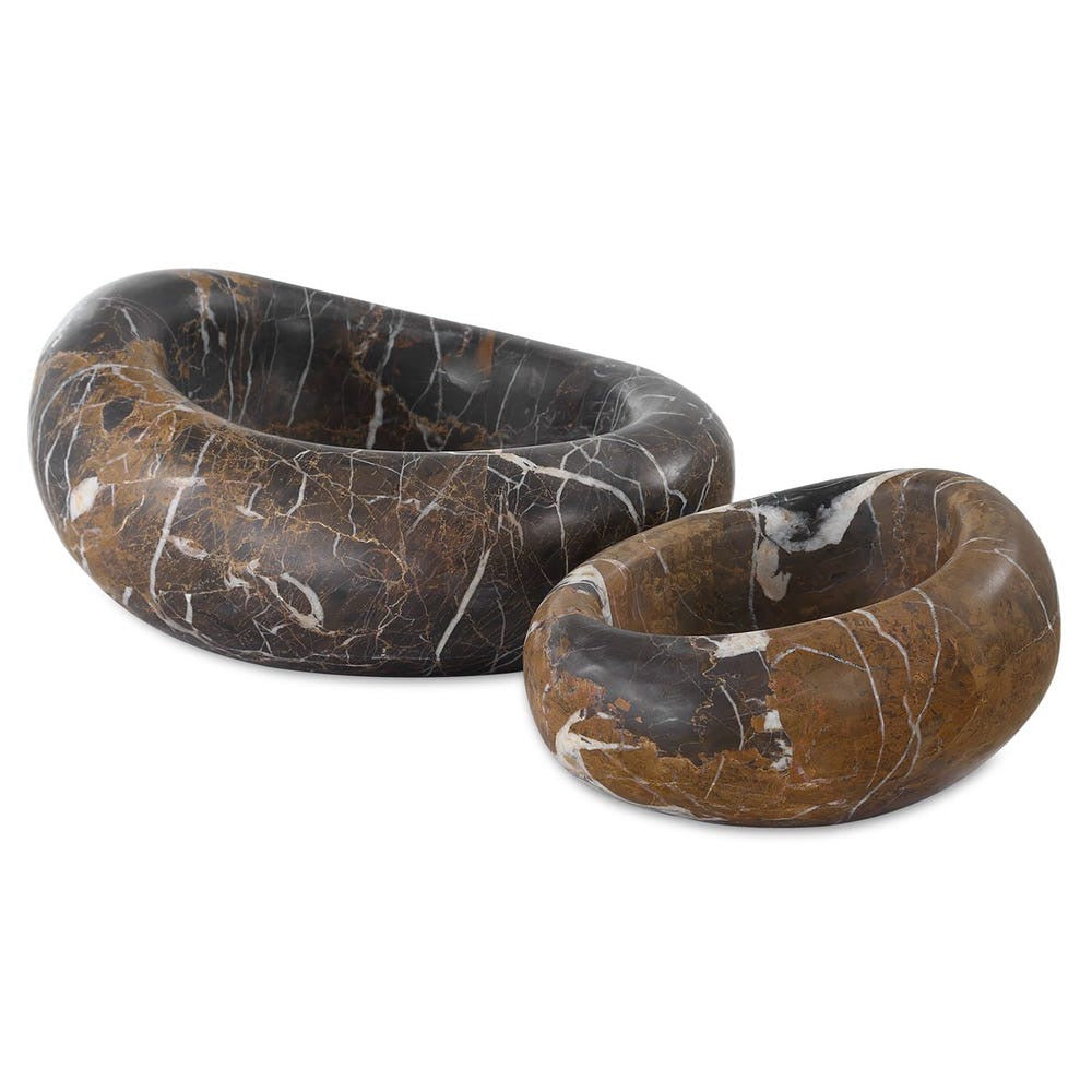 Swaddle Bowls - Michelangelo Marble, S/2