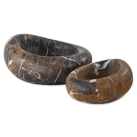Swaddle Bowls - Michelangelo Marble, S/2