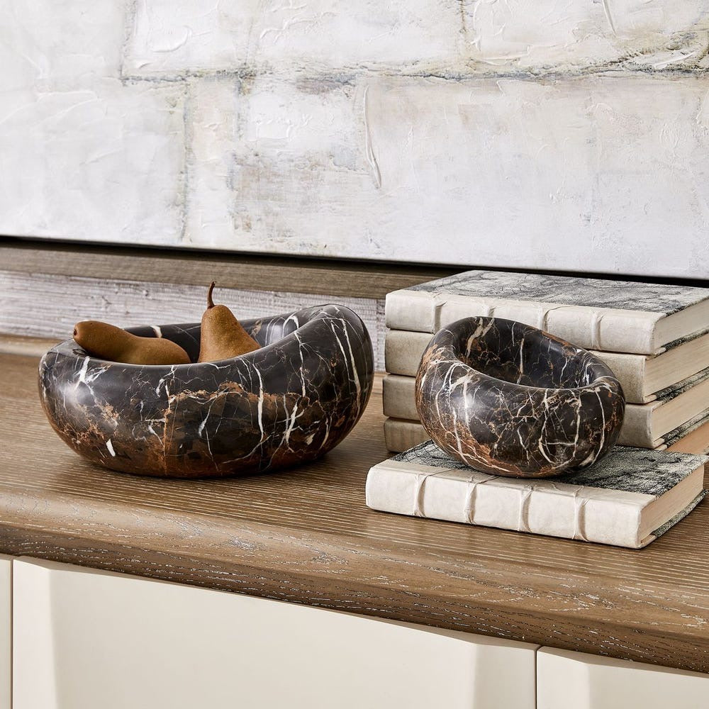Swaddle Bowls - Michelangelo Marble, S/2