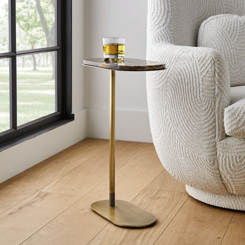 Uttermost Lozenge Accent Table - Thumbnail 4