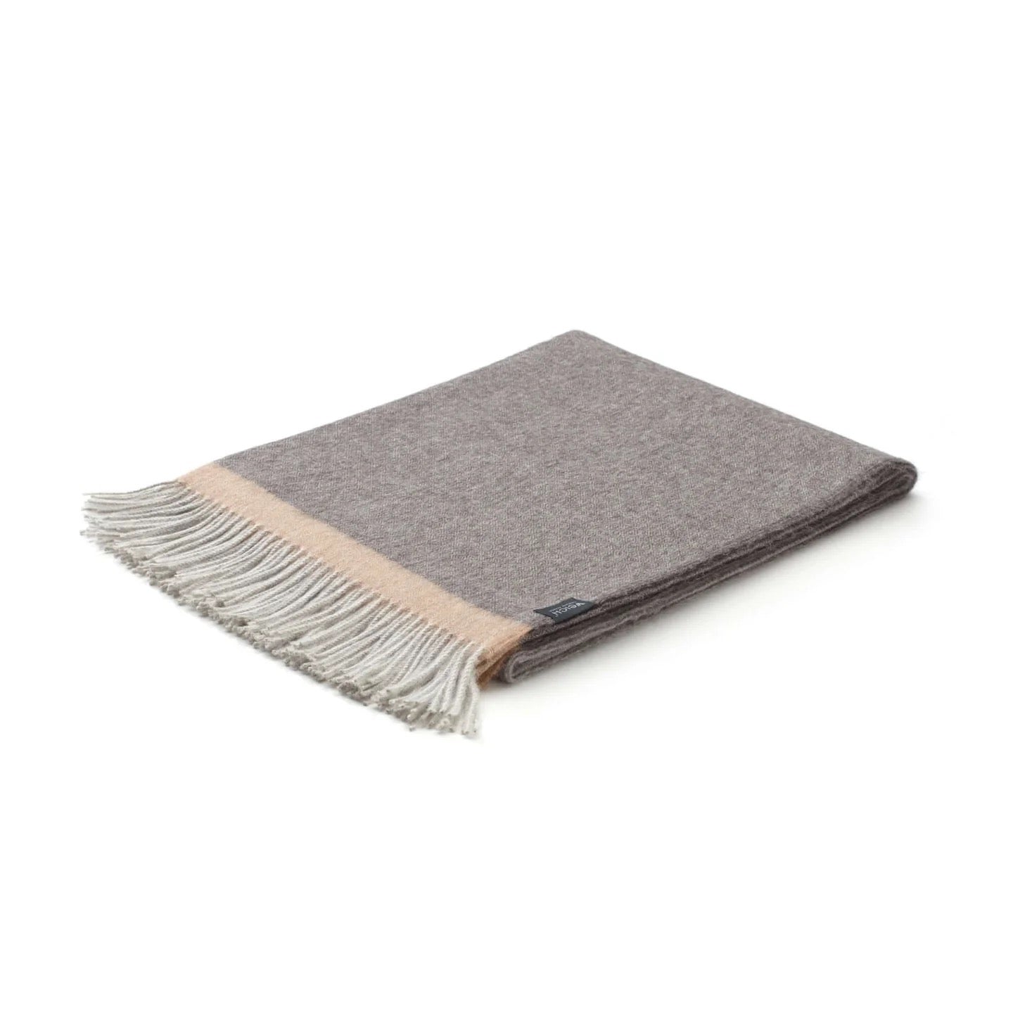 MERIMA Plaid Grey/Light Grey Throw 180 x 130 cm (Copy)