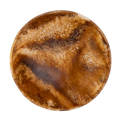 MATTE TORTOISE RESIN BOWL DIA 19.5” - MATTE TORTOISE