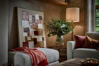 ARBRE NATURAL HURRICANE/VASE MANGO WOOD LG - NATURAL