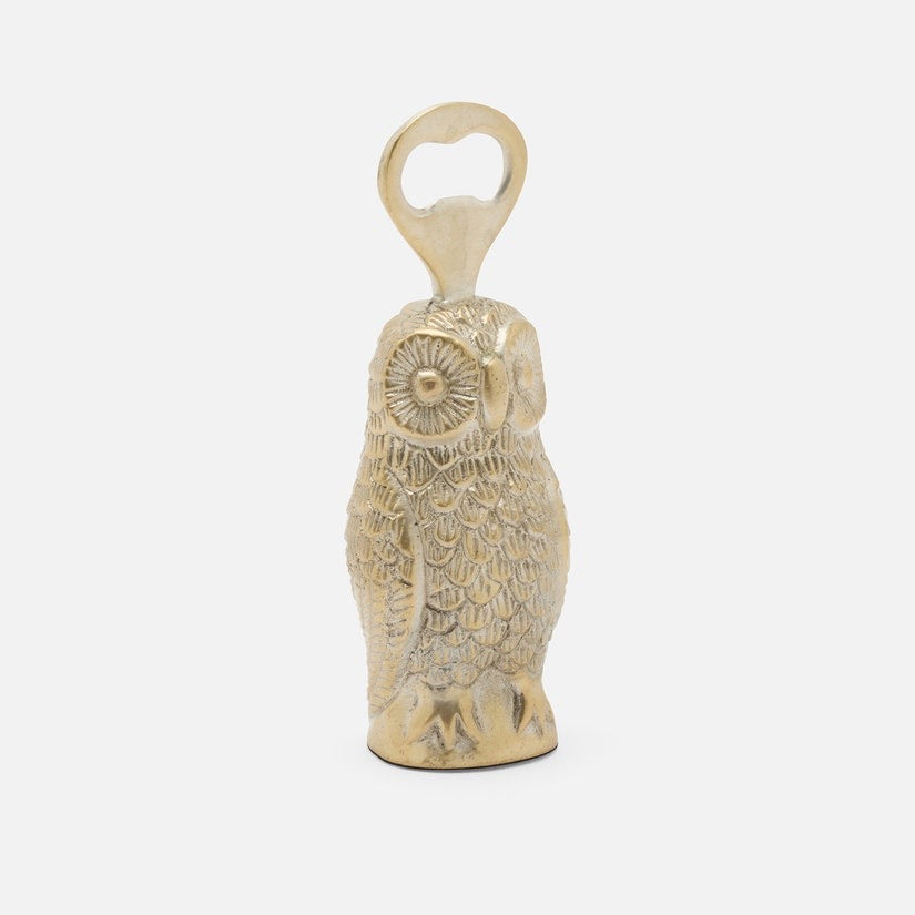 MARVIN Antique Brass Owl Bottle Opener