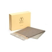 MERIMA Plaid Grey/Light Grey Throw 180 x 130 cm (Copy)