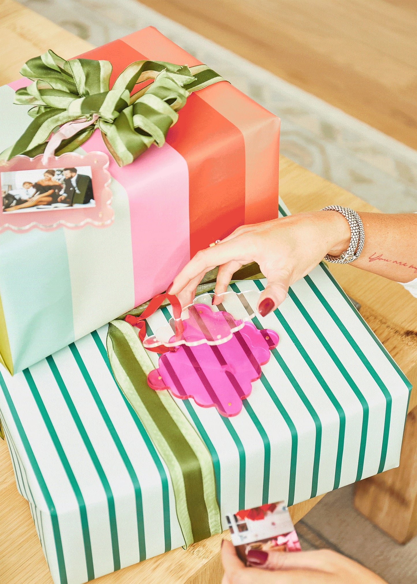 Hot Pink Frame Ornament