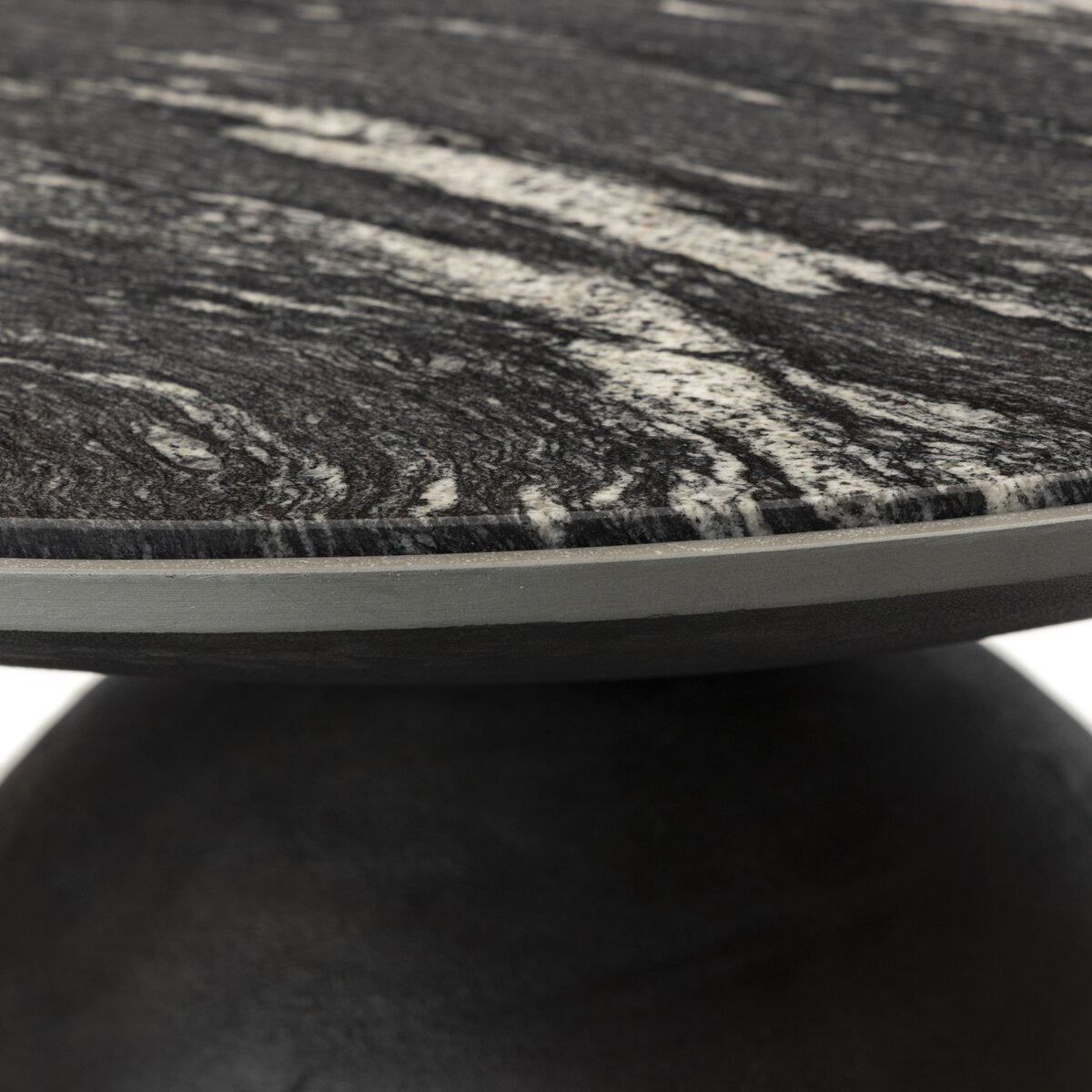 Corbett Coffee Table/ Black Marble