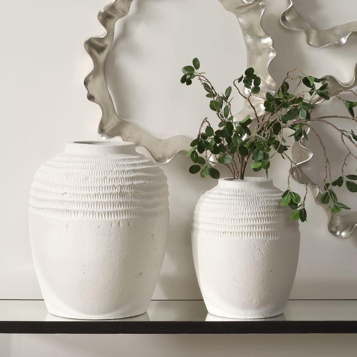 Luna Ridge Vases, set of 2