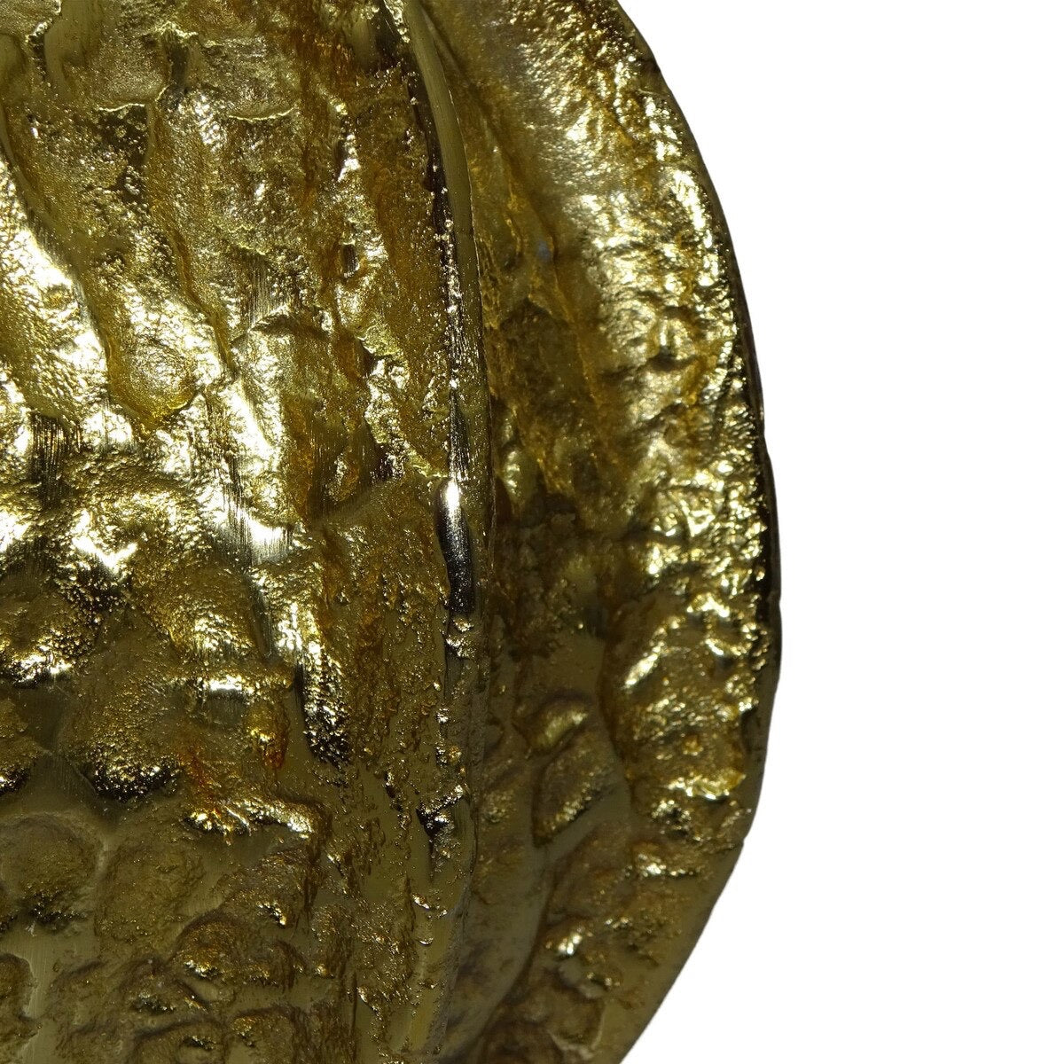 Metal Sea Flower Vase - Gold