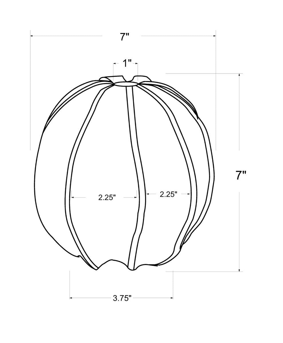 Metal Sea Flower Vase - Gold