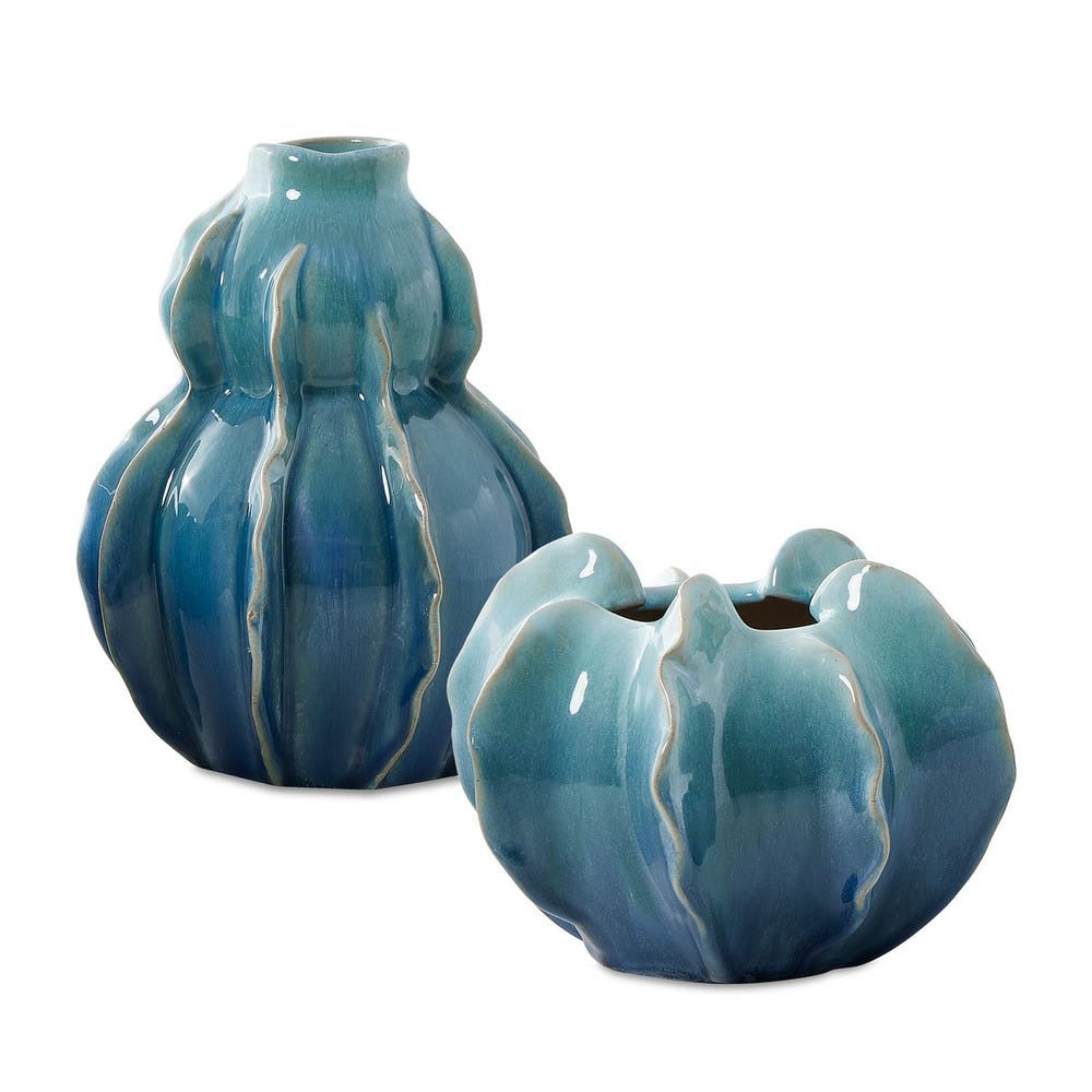Uttermost Ocean Wave Outdoor Vase - Thumbnail 2
