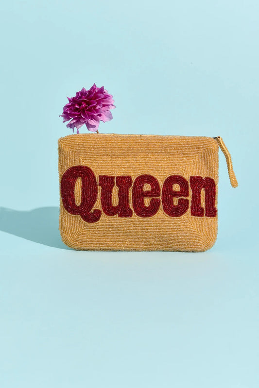 Beaded Clutch - Queen