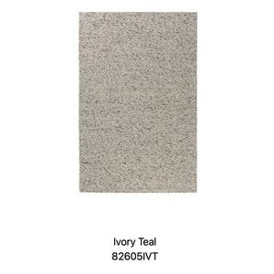 DOME Ivory/Teal 9 x 12 Rug
